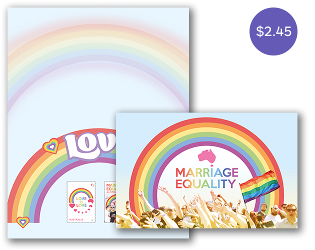 Marriage Equality stamp pack