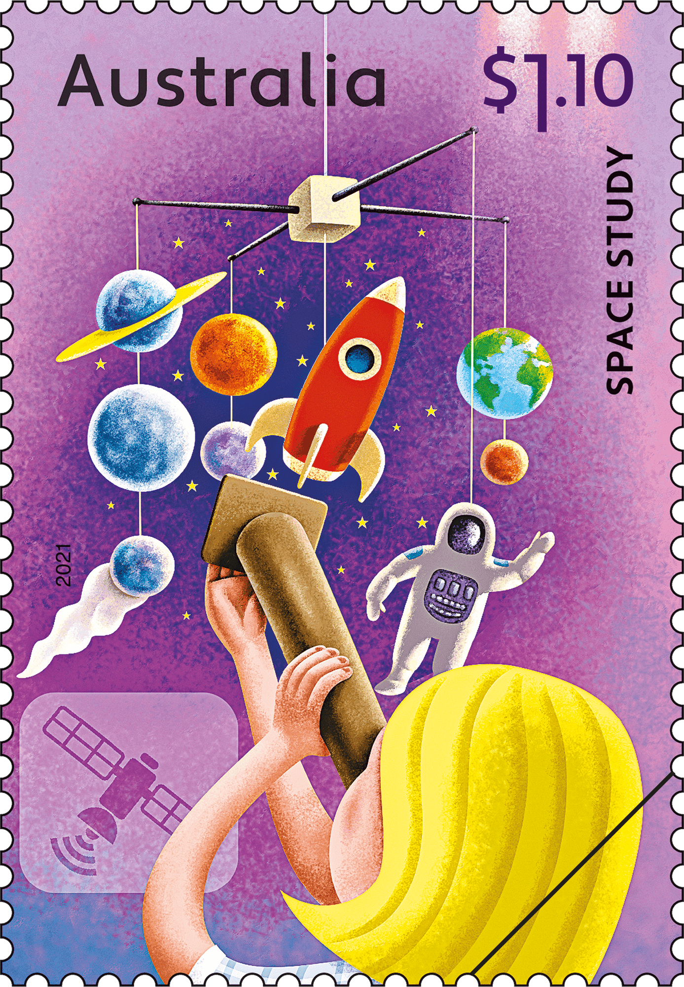 2021_SCM_STEAM_Stamp_01_400 Full STEAM Ahead (Stamp Collecting Month 2021)