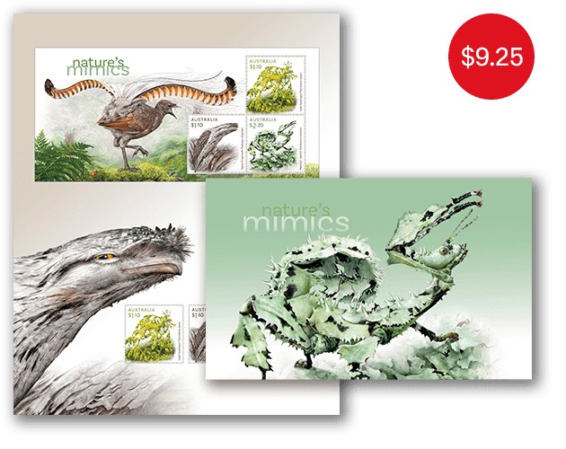 Nature's Mimics stamp pack Nature's Mimics Stamp Pack