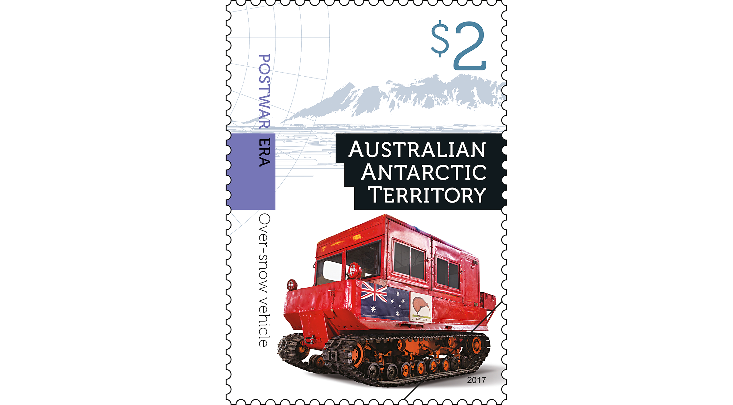 AAT: Cultural Heritage $2 Post War Era stamp
