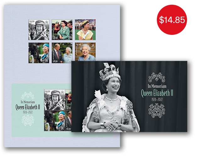 Queen Elizabeth II: In Memoriam Stamp Pack