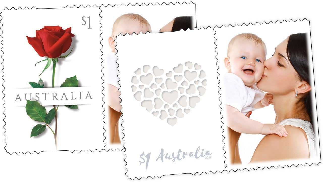 The Love Personalised Stamps