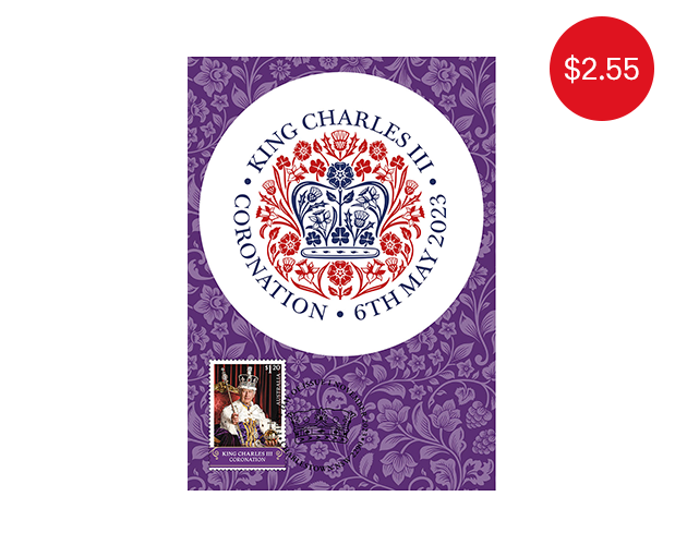 Coronation of King Charles III Maxicard