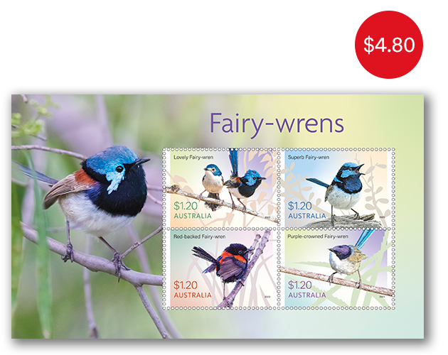 Fairy-wrens Minisheet