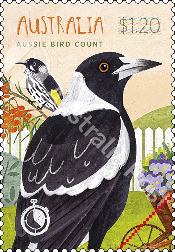 $1.20 Australian Magpie