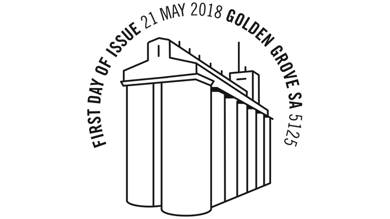 Silo Art postmark