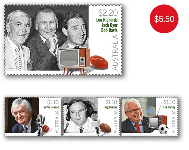 Set of Word of Sport stamps
