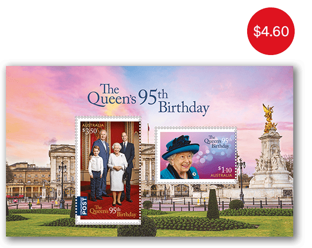 The Queen’s 95th Birthday Minisheet The Queen’s 95th Birthday Minisheet