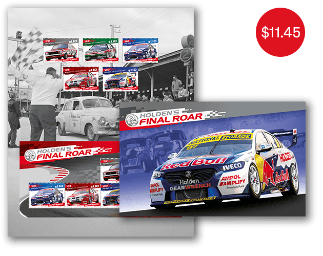 Holden's Final Roar Stamp Pack