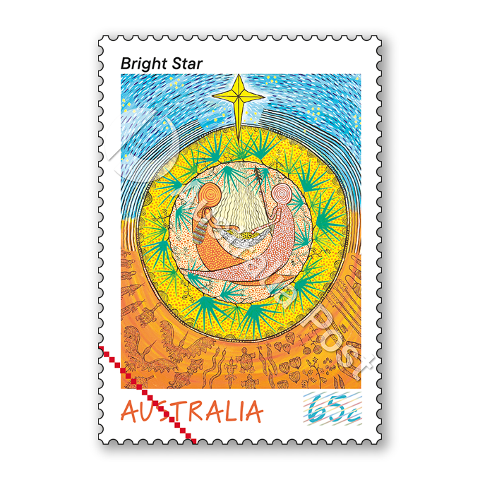 65c Bright Star stamp