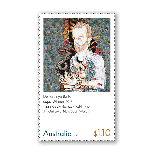 $1.10 Del Kathryn Barton, hugo 2013 Archibald prize hugo