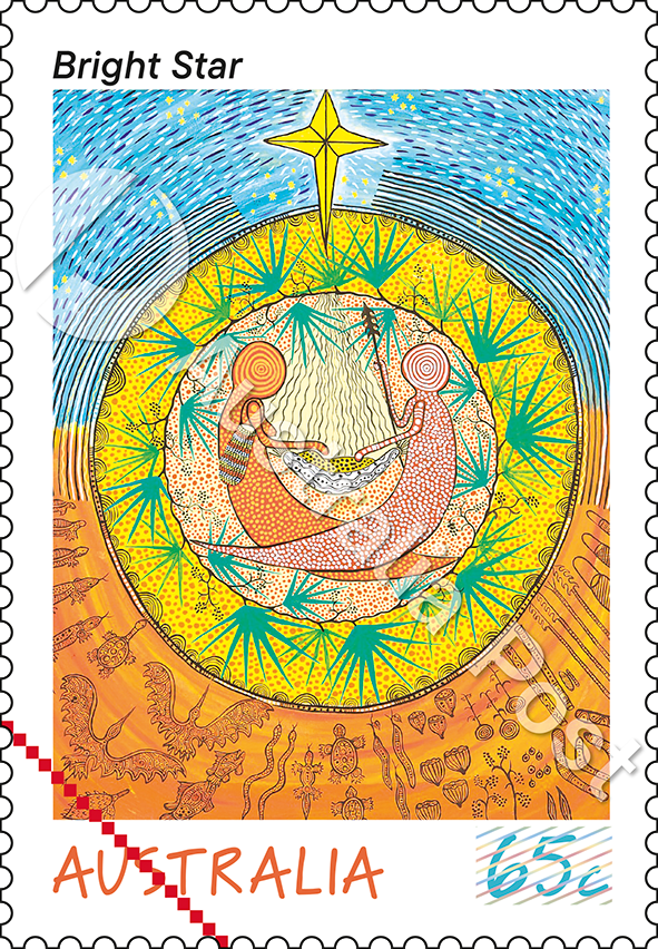 65c Bright Star stamp