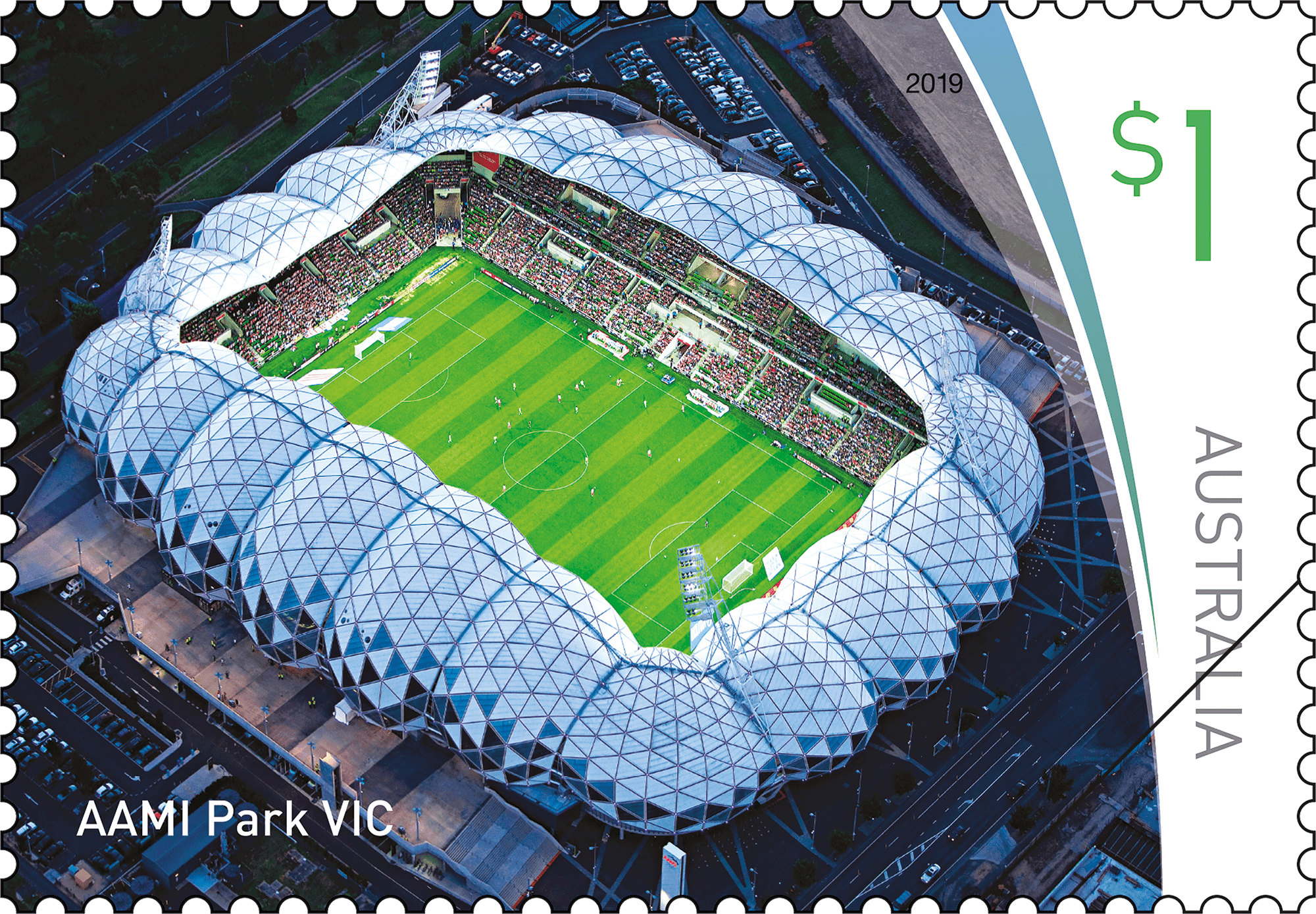 AAMI Park stamp