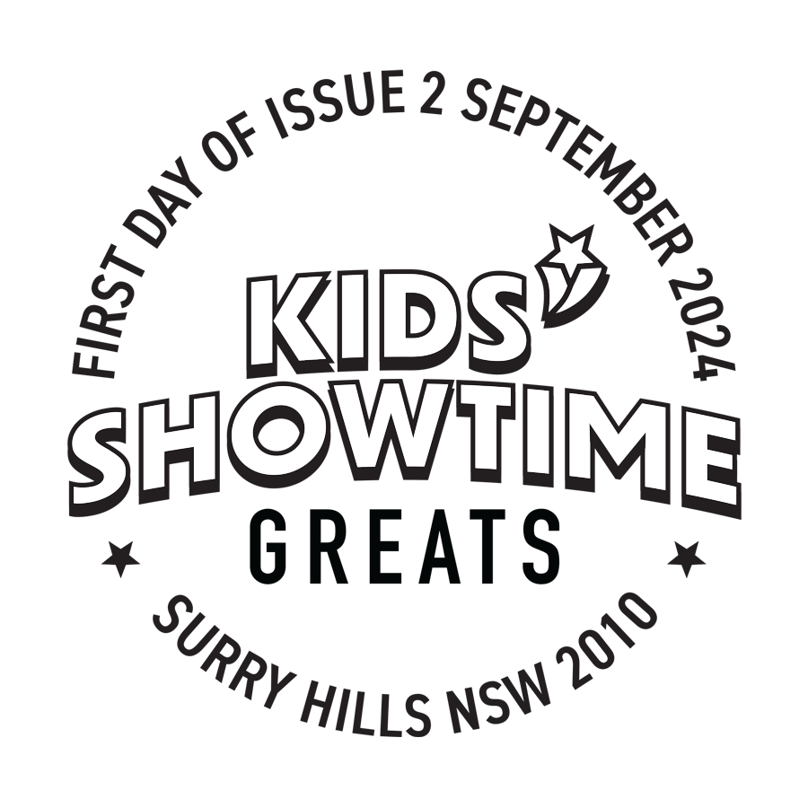 2023_CKI_Reef_Fish_Postmark_36x19mm Kids Showtime Greats postmark