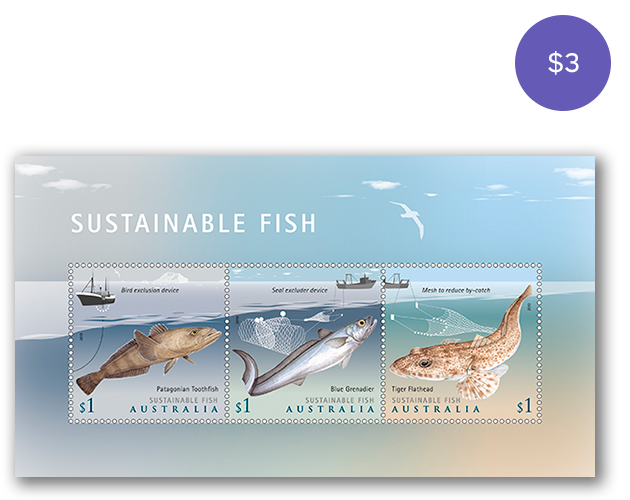 Sustainable Fish minisheet Sustainable Fish minisheet