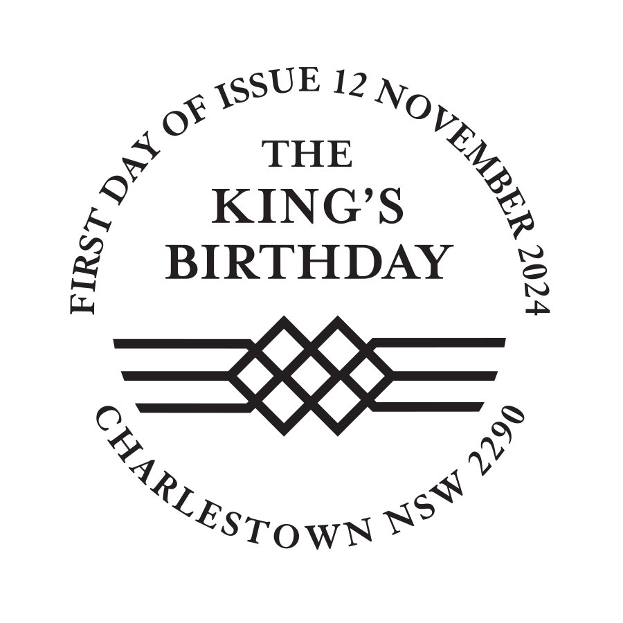 The King's Burthday postmark