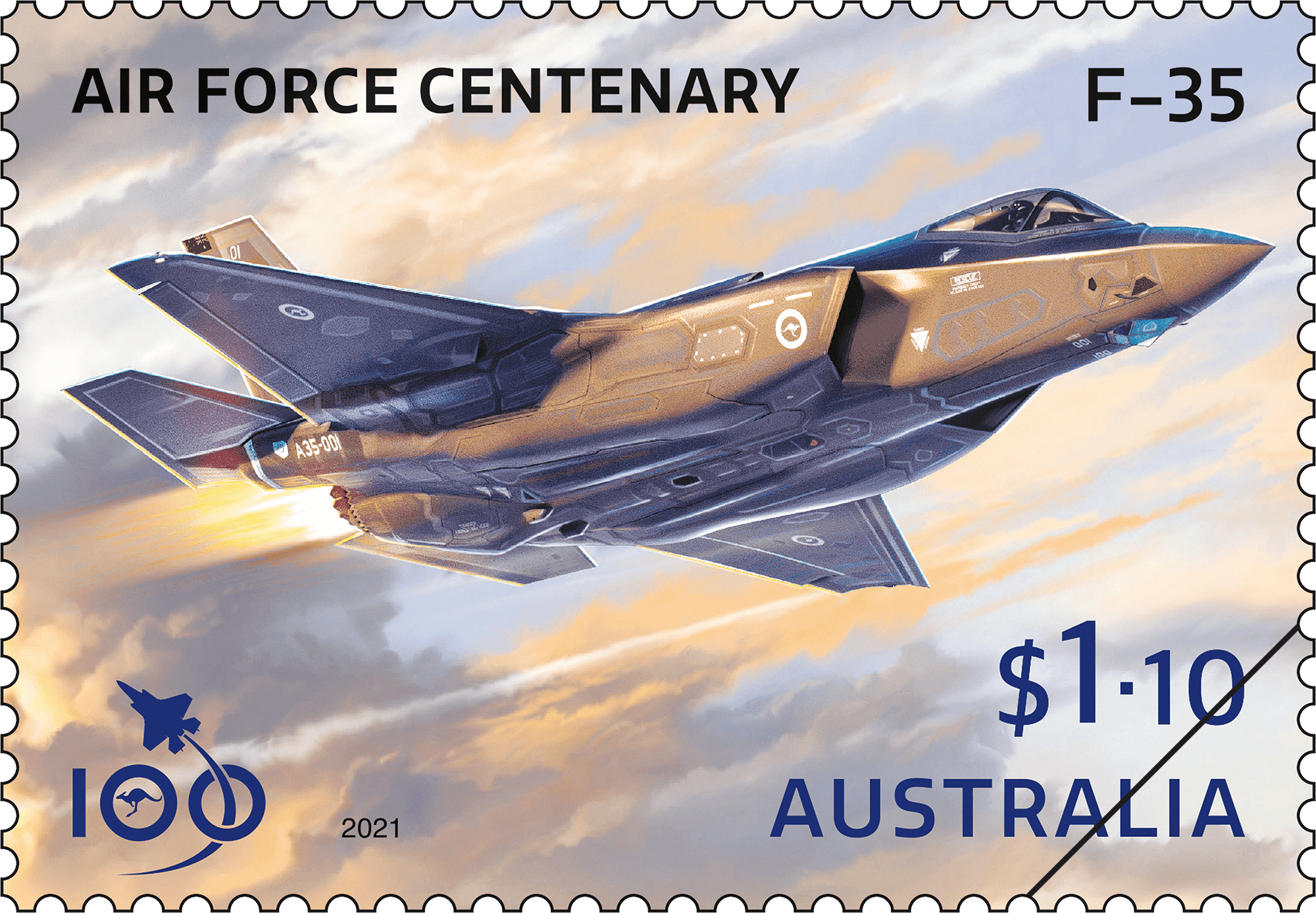 RAAF_Stamp_01_400 F-35A