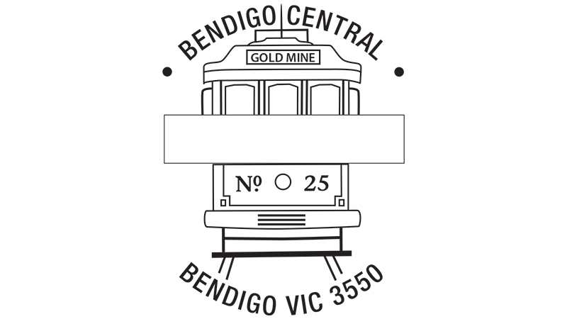 Bendigo Central postmark