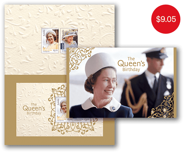 The Queen’s Birthday 2020 stamp pack