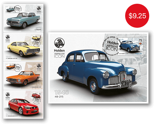 Set of Holden: Australian Icon Maxicards