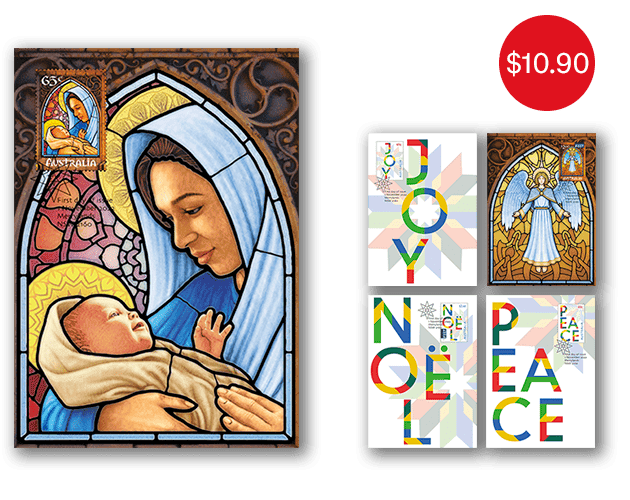 Set of Christmas 2022 Maxicards