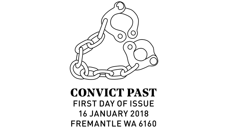 Convict Past postmark