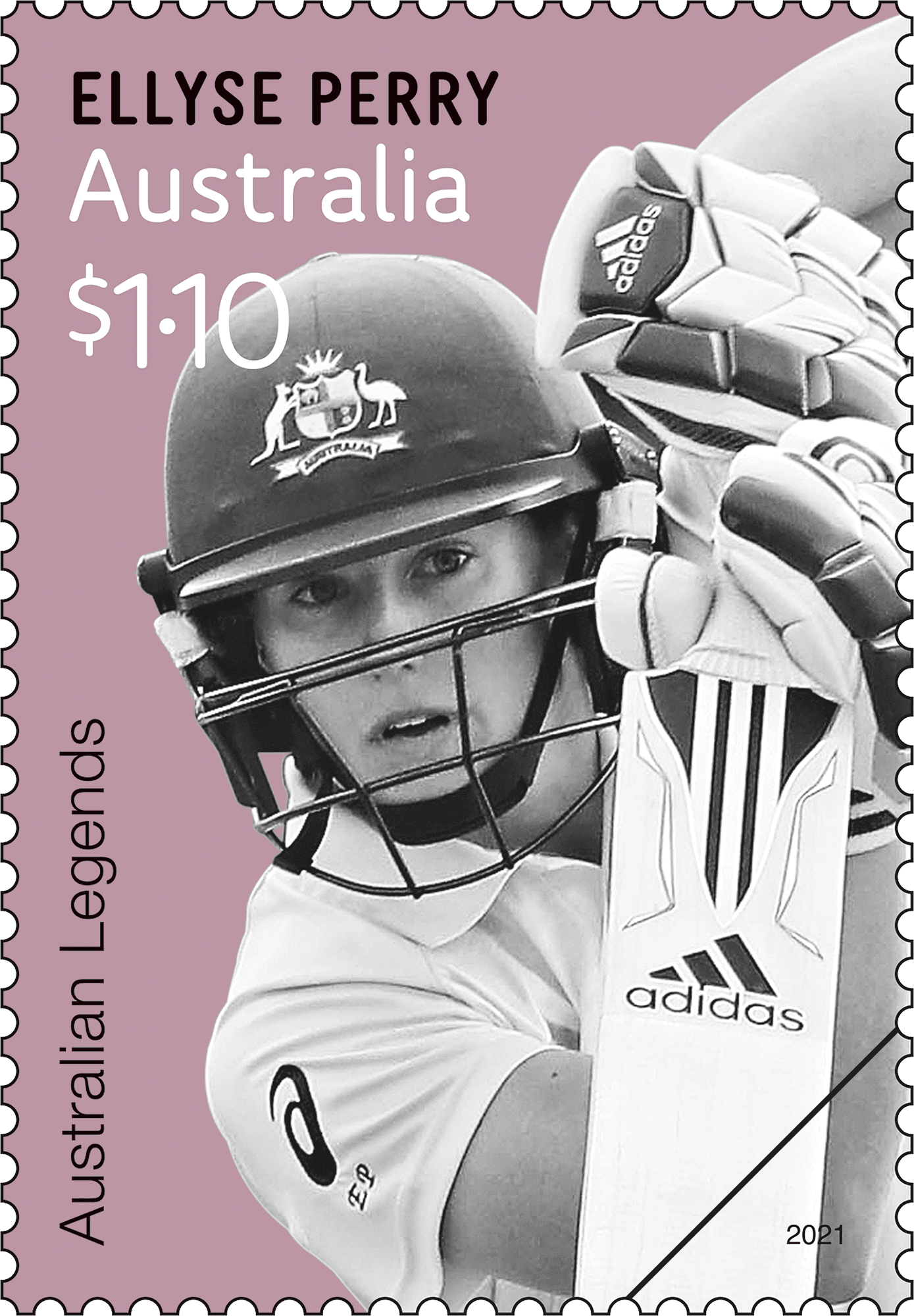 2021_Legends_Adam_Gilchrist_Stamp_400 $1.10 Ellyse Perry