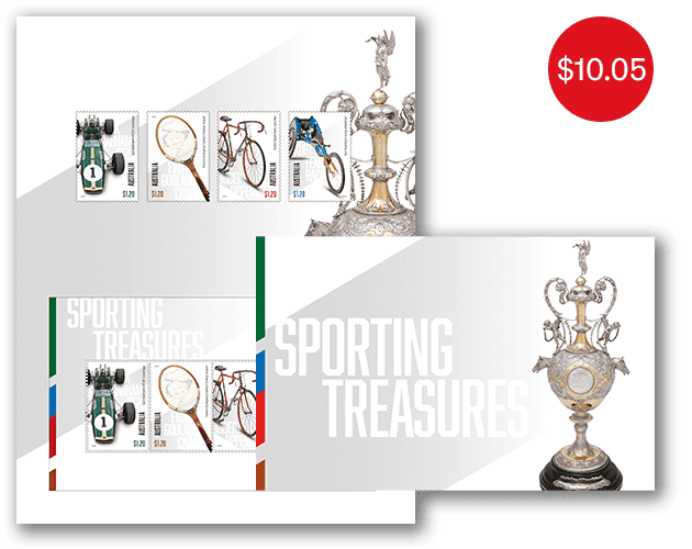 Sporting Treasures Stamp Pack