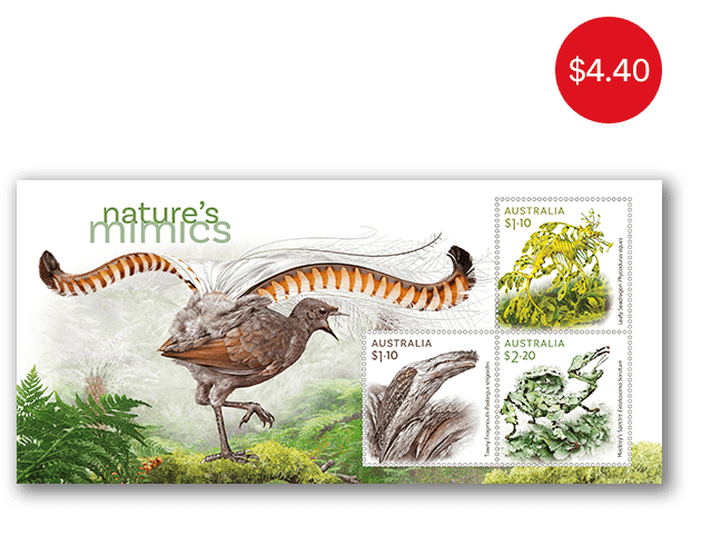 Nature's Mimics minisheet Nature's Mimics Minisheet