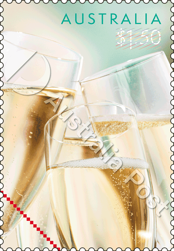2024_Special Occasions_Stamp_07_WM Champagne Flutes