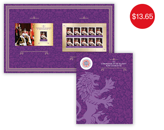 Coronation of King Charles III Special Sheetlet Pack