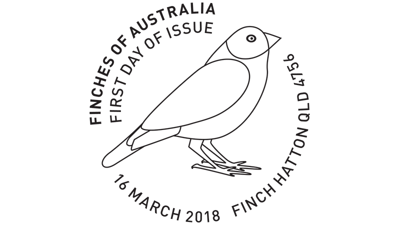 Finches postmark